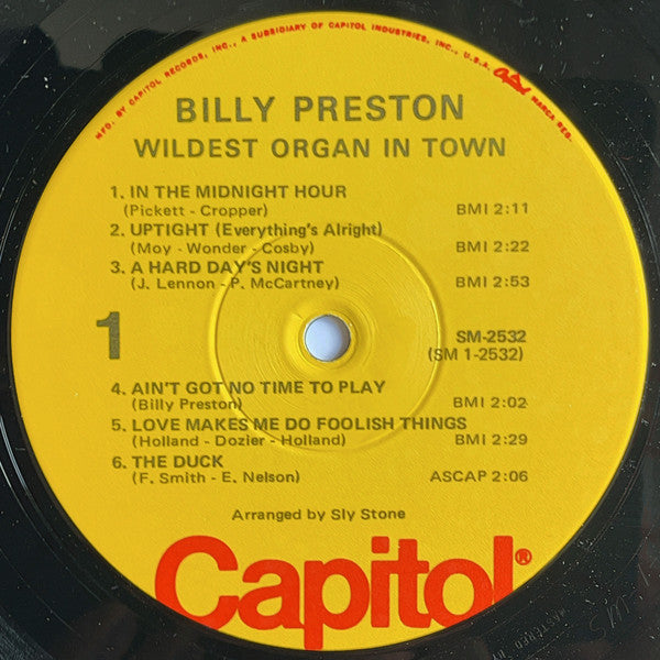 Billy Preston - Wildest Organ In Town!