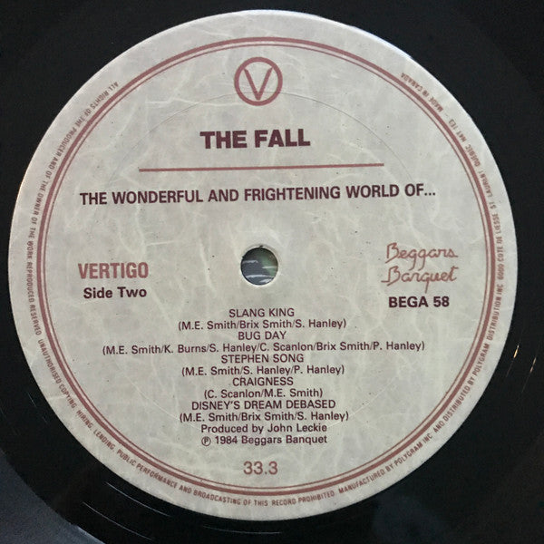 Fall, The - The Wonderful And Frightening World Of... - 1984