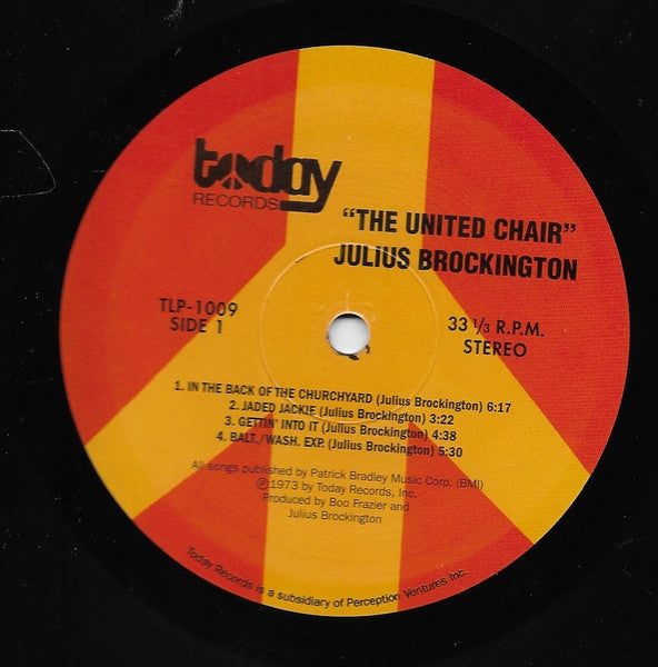 Julius Brockington - The United Chair - 2004