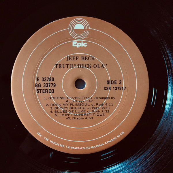 Jeff Beck - Truth / Beck-ola