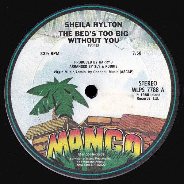 Sheila Hylton - The Bed's Too Big Without You - 1980