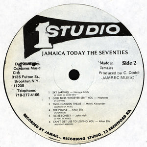 Various - Jamaica Today The Seventies