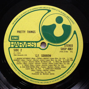 Pretty Things - S.F. Sorrow And Parachute Vinyl Record