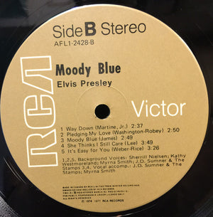 Elvis Presley - Moody Blue - 1977