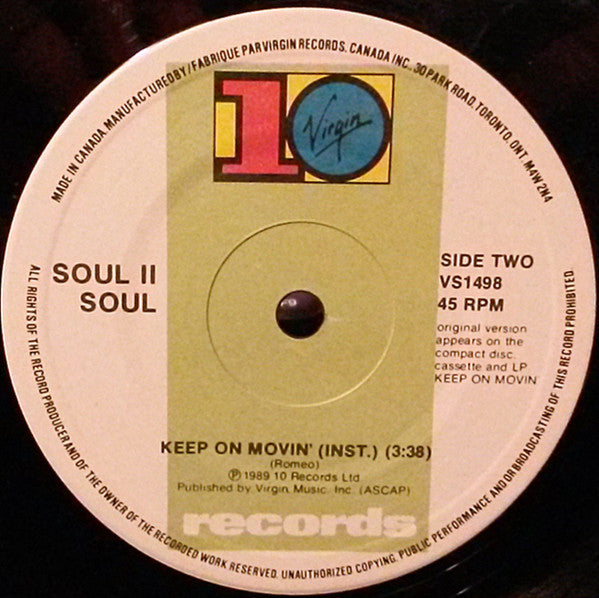 Soul II Soul - Keep On Movin