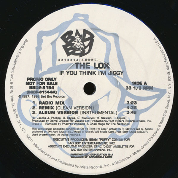 Lox, The - If You Think I'm Jiggy - 1998