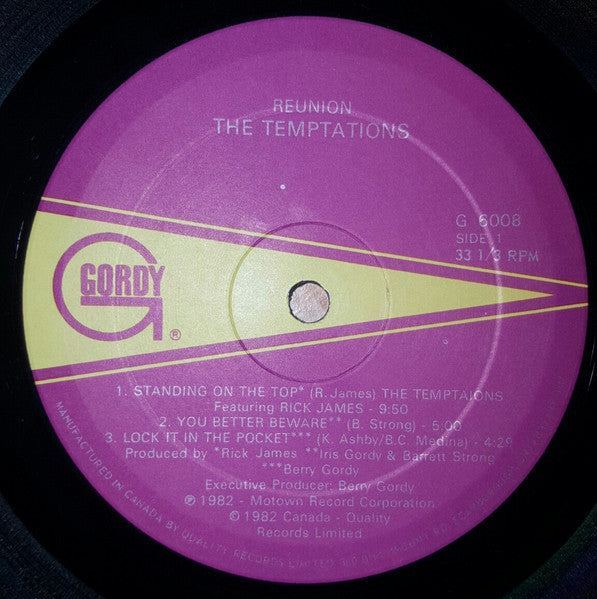 The Temptations - Reunion Vinyl Record