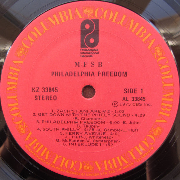 MFSB - Philadelphia Freedom - 1977