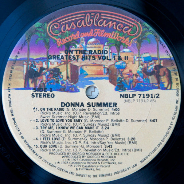 Donna Summer - On The Radio - Greatest Hits Volumes I & II - 1979