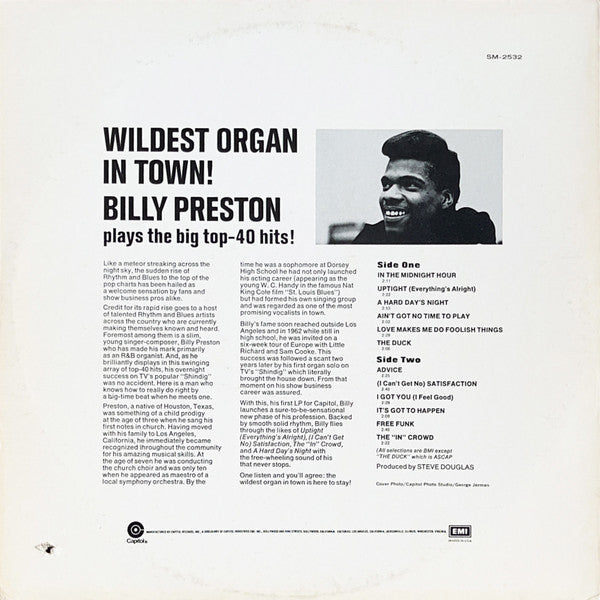 Billy Preston - Wildest Organ In Town!