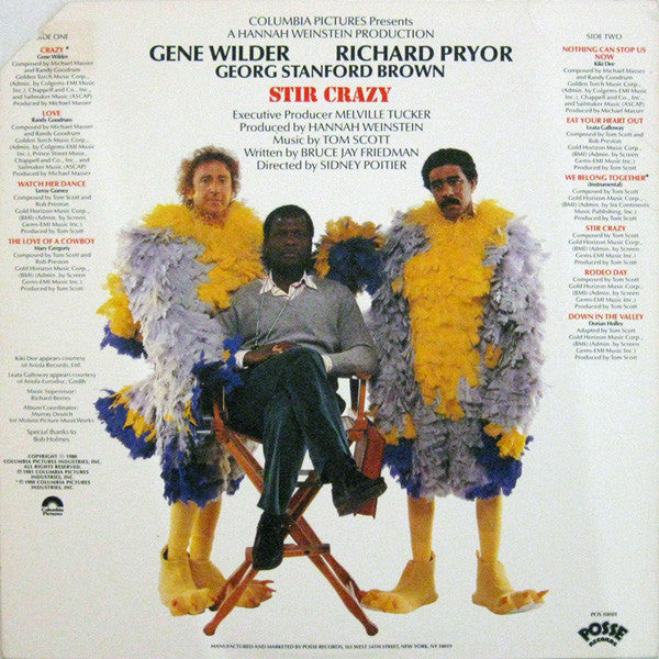 Various - The Original Soundtrack From The Motion Picture "Stir Crazy" - 1981