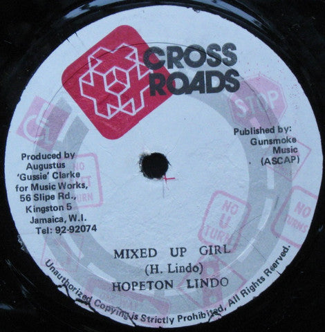 Hopeton Lindo - Mixed Up Girl / I Am Not The Same