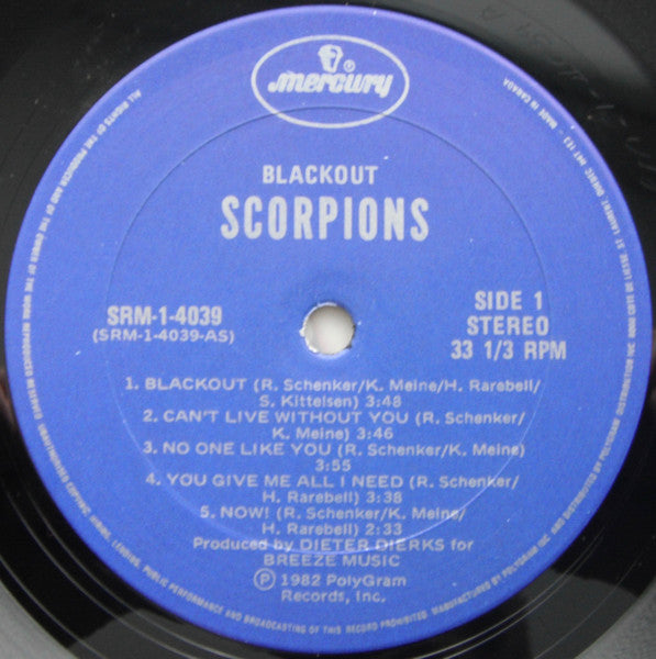 Scorpions - Blackout