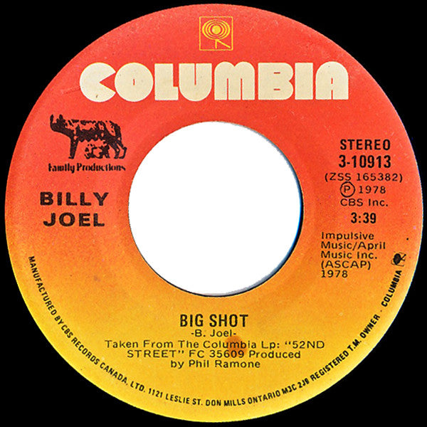Billy Joel - Big Shot
