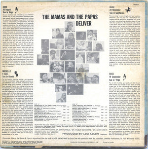 Mamas & The Papas, The - The Mamas & The Papas Deliver - 1967