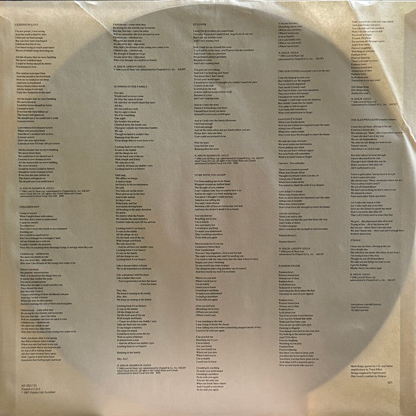 Level 42 - Running In The Family - 1987