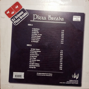 DJ Science - Pizza Breaks Vinyl Record