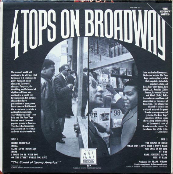 Four Tops - Four Tops On Broadway - 1967