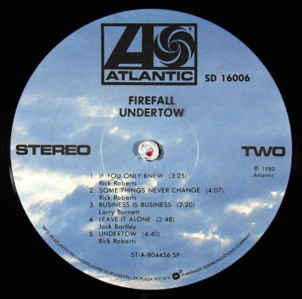 Firefall - Undertow