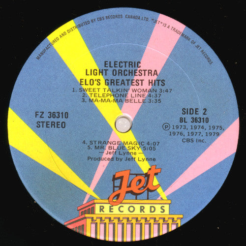 Electric Light Orchestra - ELO's Greatest Hits - 1979