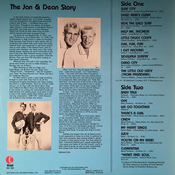 Jan & Dean - The Jan & Dean Story - 1979