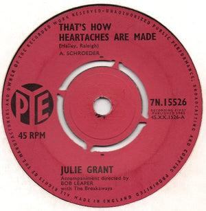 Julie Grant - That's How Heartaches Are Made 