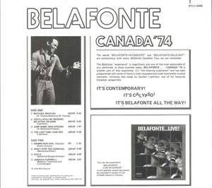 Harry Belafonte - Belafonte Canada '74