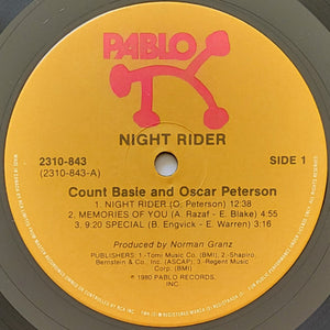 Count Basie & Oscar Peterson - Night Rider - 1980