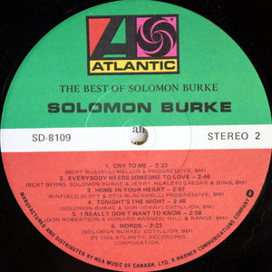 Solomon Burke - The Best Of Solomon Burke