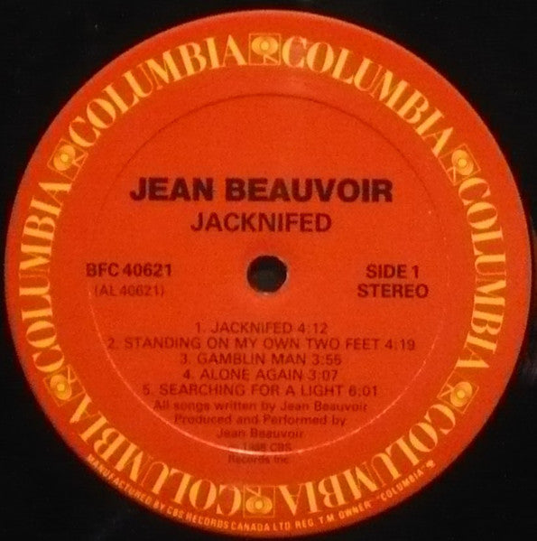 Jean Beauvoir - Jacknifed - 1988