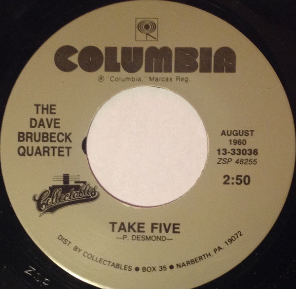 The Dave Brubeck Quartet - Take Five Vinyl Record