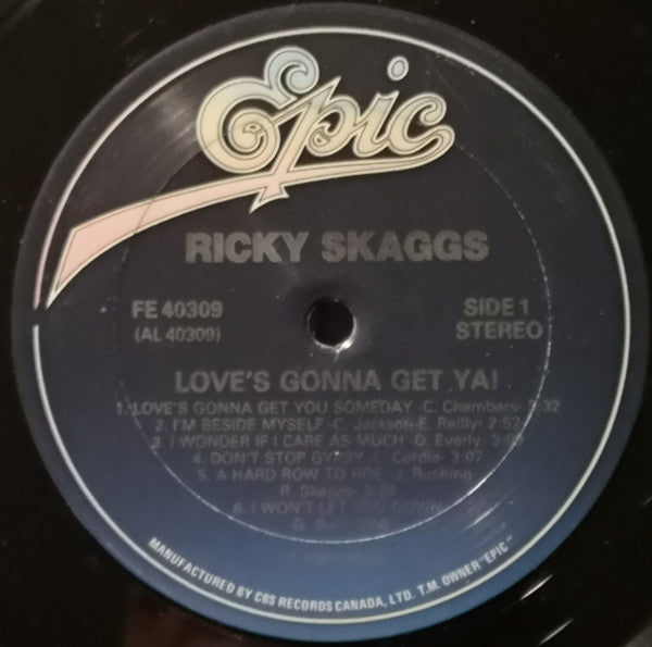 Ricky Skaggs - Love's Gonna Get Ya! - 1986