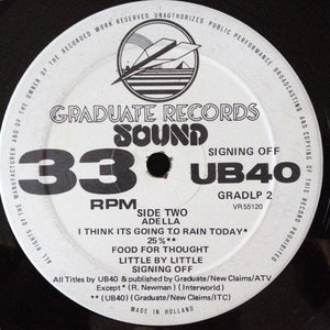 UB40 - Signing Off - 1980