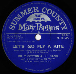 Billy Cotton And His Band With Kathie Kay, Alan Breeze, Rita Williams & Bandits (13), The - Let's Go Fly A Kite / Chim Chim Cheree - 1965