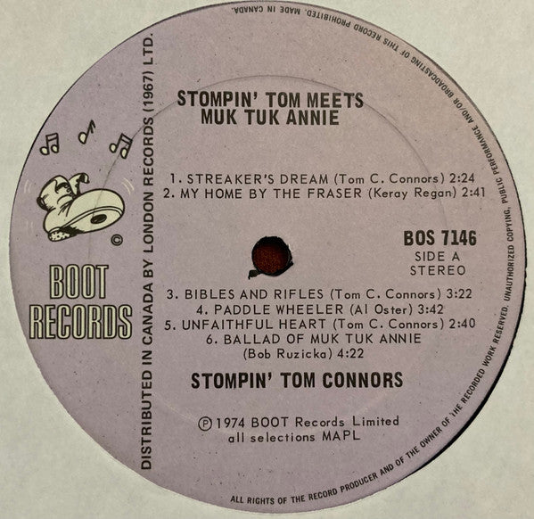 Stompin' Tom Connors - Stompin' Tom Meets 'Muk Tuk' Annie