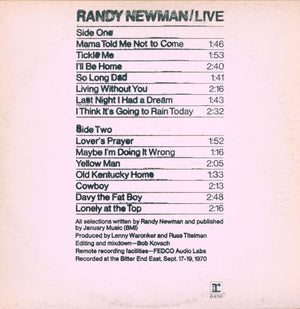 Randy Newman - Live