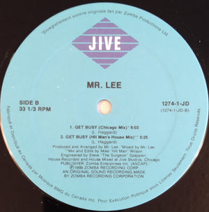 Mr. Lee - Get Busy - 1989