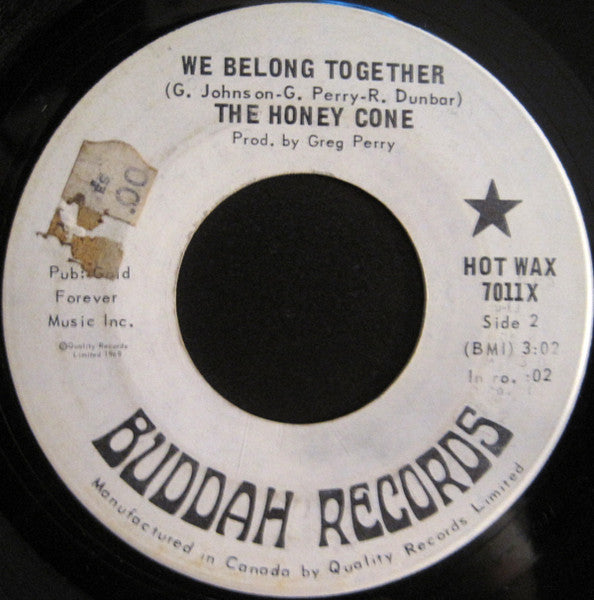 Honey Cone - Want Ads / We Belong Together
