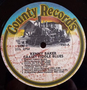 Kenny Baker - Grassy Fiddle Blues 1975 - Quarantunes