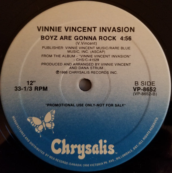 Vinnie Vincent Invasion - No Substitute / Boyz Are Gonna Rock