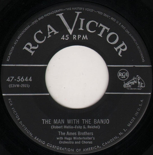 Ames Brothers, The - The Man With The Banjo - 1955