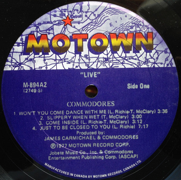 Commodores - Live! - 1977