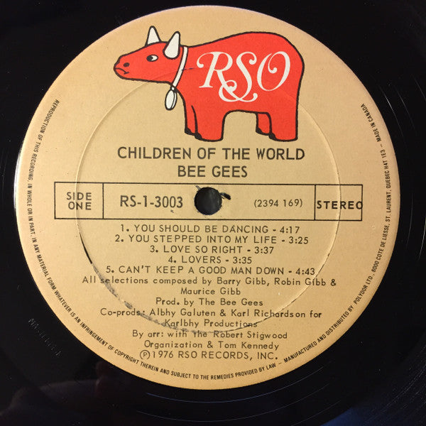Bee Gees - Children Of The World - 1976