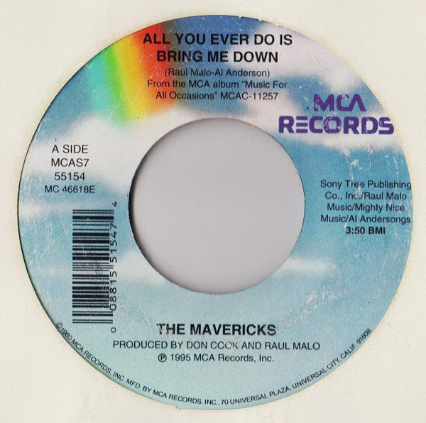 Mavericks, The - All You Ever Do Is Bring Me Down  - 1995