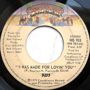 Kiss - I Was Made For Lovin' You  - 1979