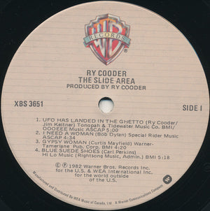 Ry Cooder - The Slide Area