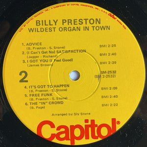 Billy Preston - Wildest Organ In Town!