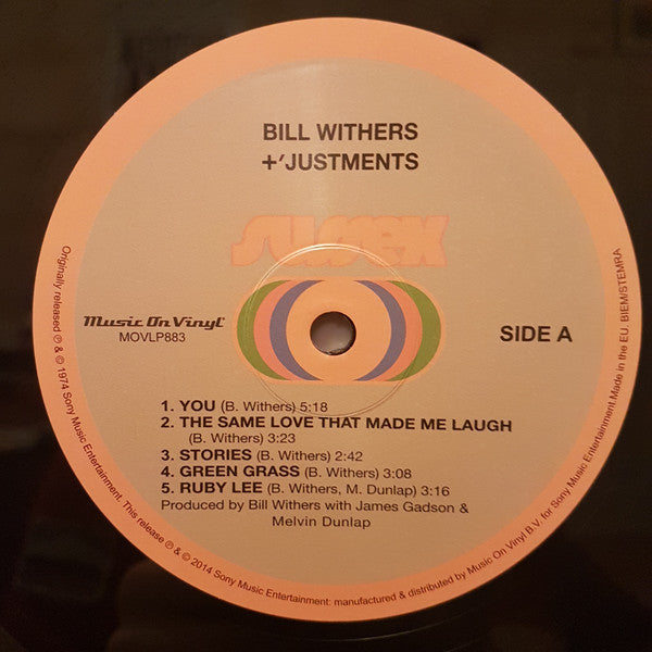 Bill Withers - +'Justments - 2014