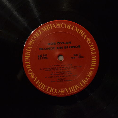 Bob Dylan - Blonde On Blonde Vinyl Record