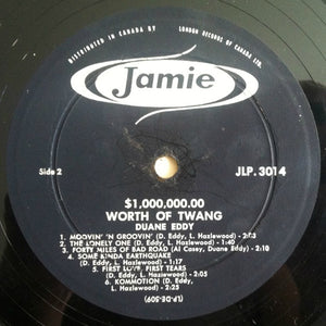 Duane Eddy And The Rebels - $1,000,000.00 Worth Of Twang -